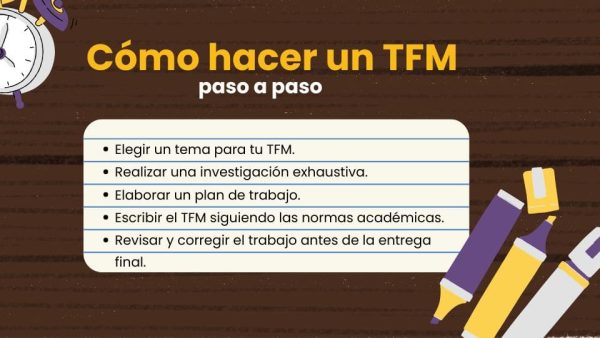 C Mo Hacer Un Buen Tfm Consejos De Expertos